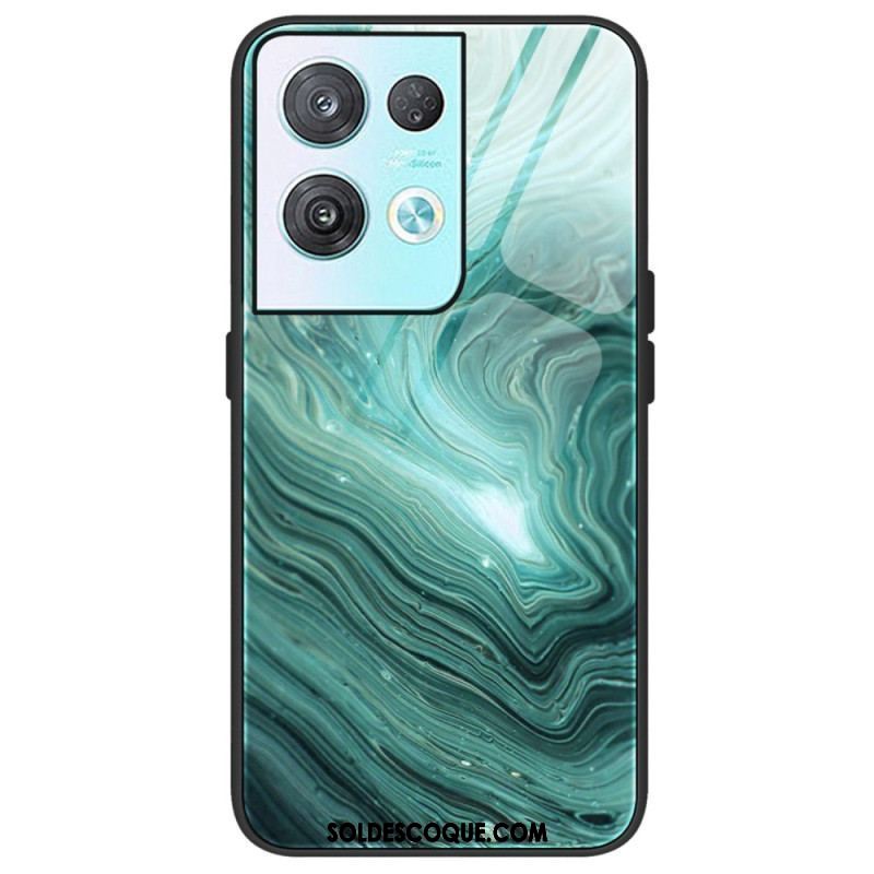 Coque Oppo Reno 8 Pro Verre Trempé Marble Colors