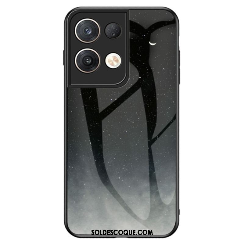 Coque Oppo Reno 8 Pro Verre Trempé Motif