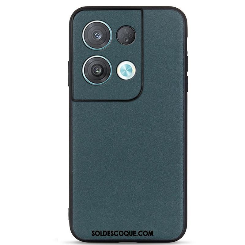 Coque Oppo Reno 8 Pro Vrai Cuir