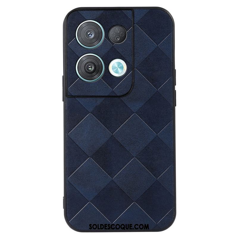 Coque Oppo Reno 8 Style Tissé