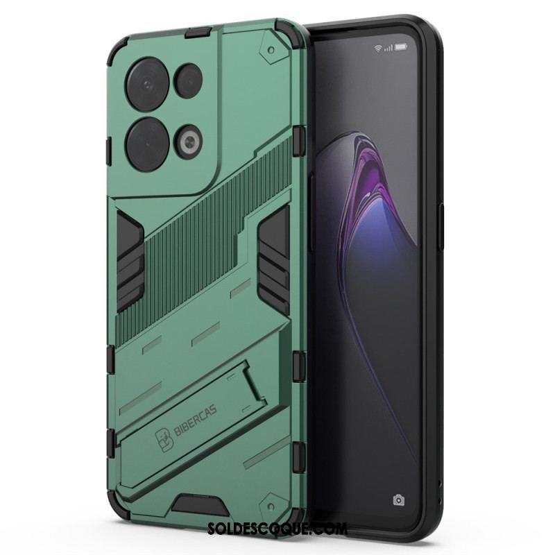 Coque Oppo Reno 8 Support Amovible Deux Positions Mains Libres