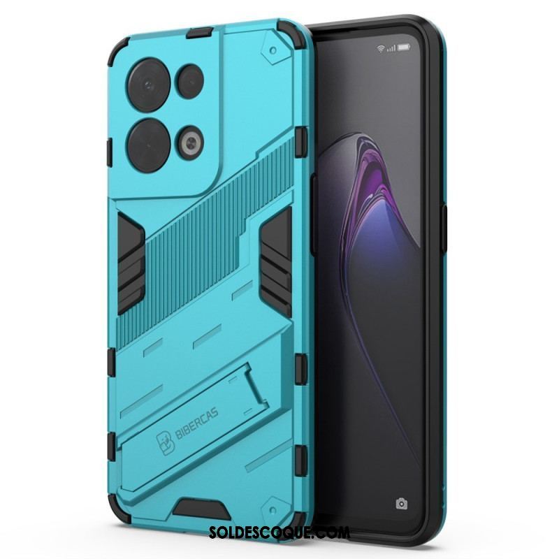 Coque Oppo Reno 8 Support Amovible Deux Positions Mains Libres