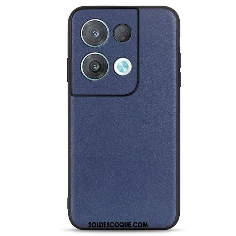 Coque Oppo Reno 8 Vrai Cuir