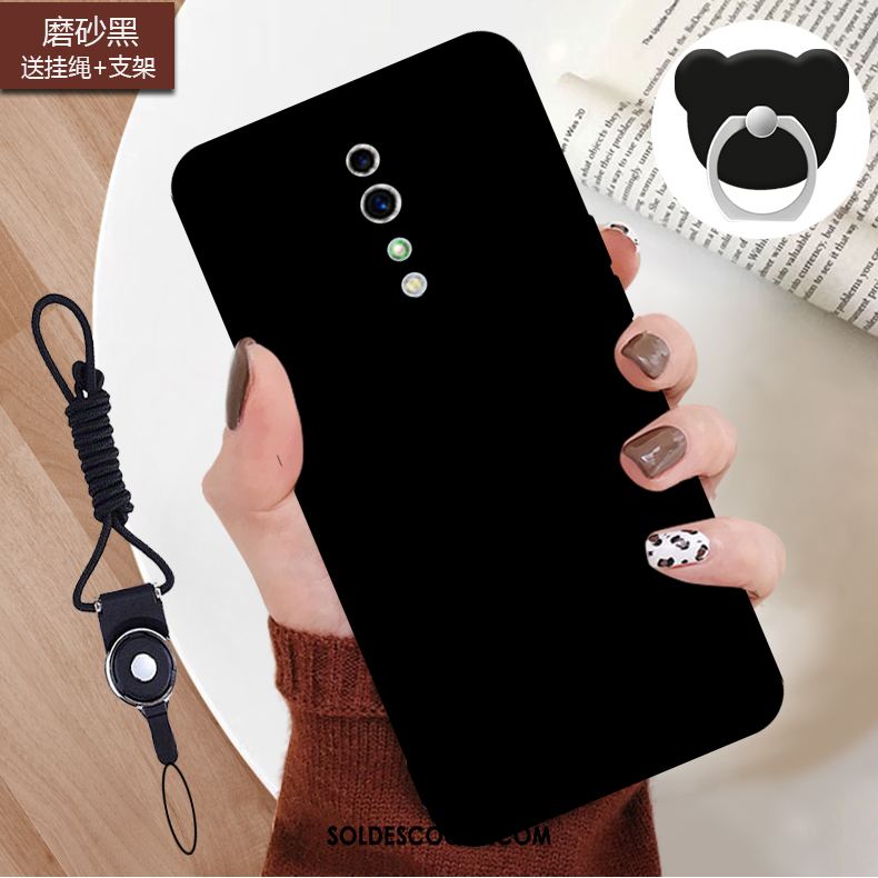 Coque Oppo Reno Z Charmant Frais Anneau Fluide Doux Téléphone Portable Soldes