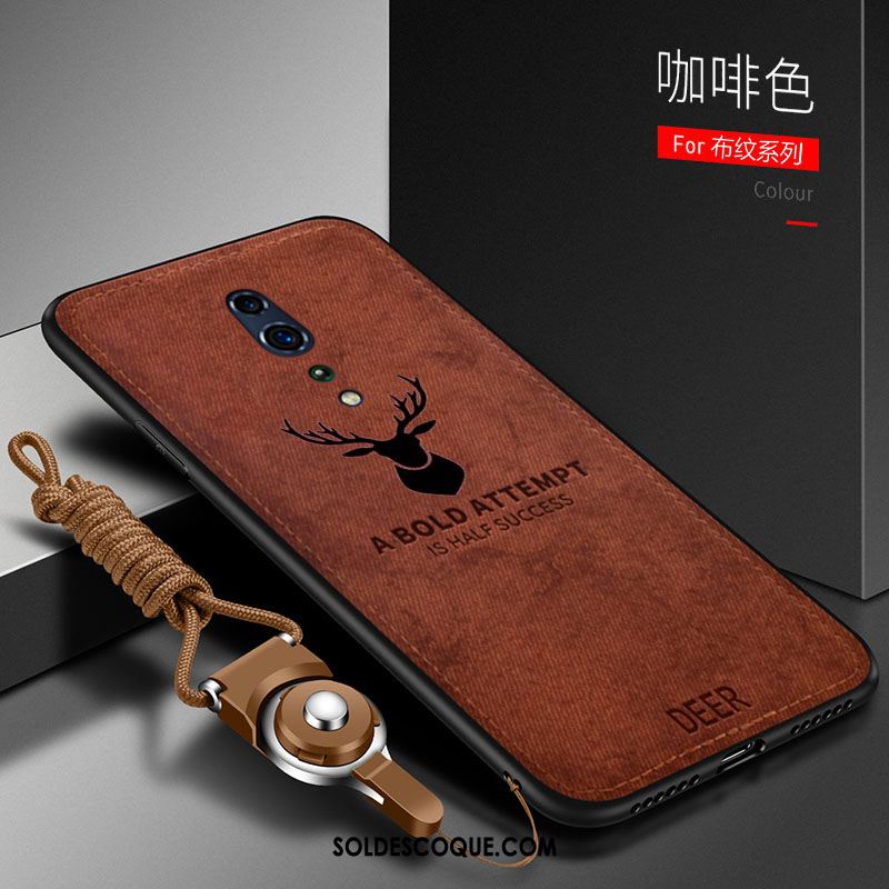 Coque Oppo Reno Z Membrane Silicone Modèle Fleurie Tissu Fluide Doux En Ligne