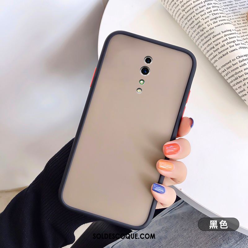 Coque Oppo Reno Z Modèle Fleurie Protection Créatif Personnalité Délavé En Daim Pas Cher