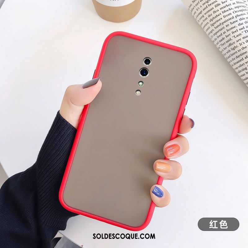 Coque Oppo Reno Z Modèle Fleurie Protection Créatif Personnalité Délavé En Daim Pas Cher