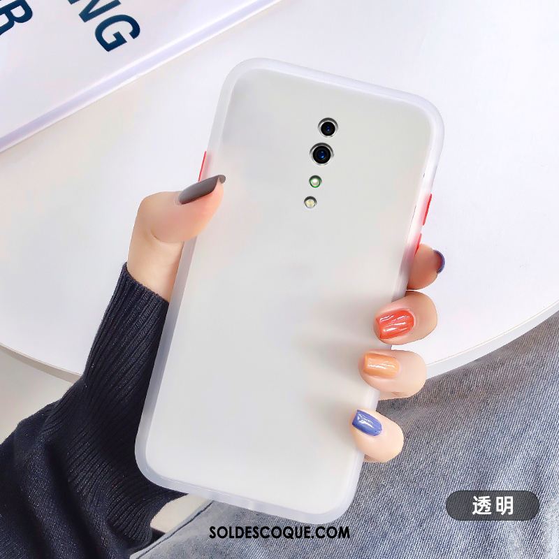 Coque Oppo Reno Z Modèle Fleurie Protection Créatif Personnalité Délavé En Daim Pas Cher