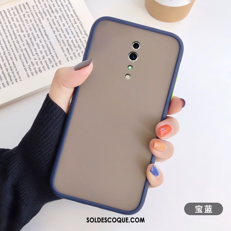 Coque Oppo Reno Z Modèle Fleurie Protection Créatif Personnalité Délavé En Daim Pas Cher