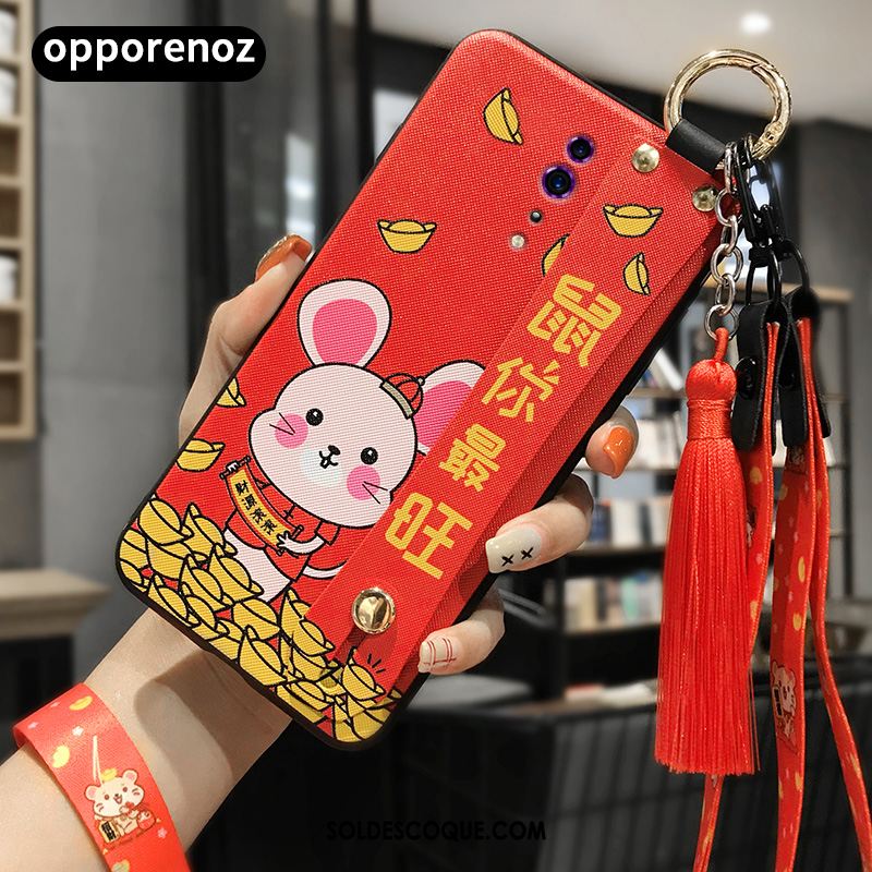 Coque Oppo Reno Z Nouveau Téléphone Portable Incassable Tempérer Rat Pas Cher