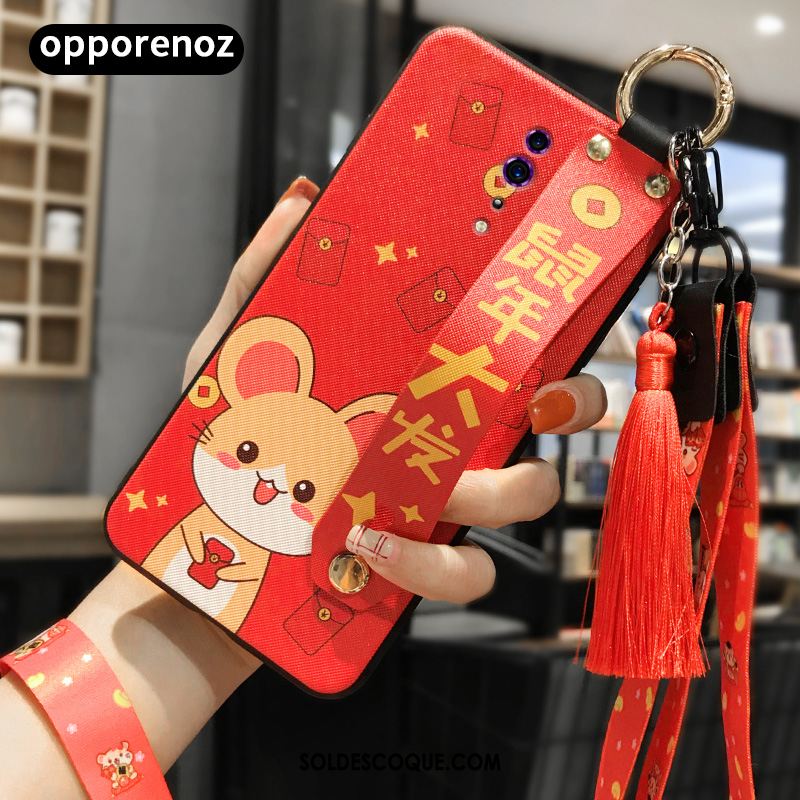 Coque Oppo Reno Z Nouveau Téléphone Portable Incassable Tempérer Rat Pas Cher