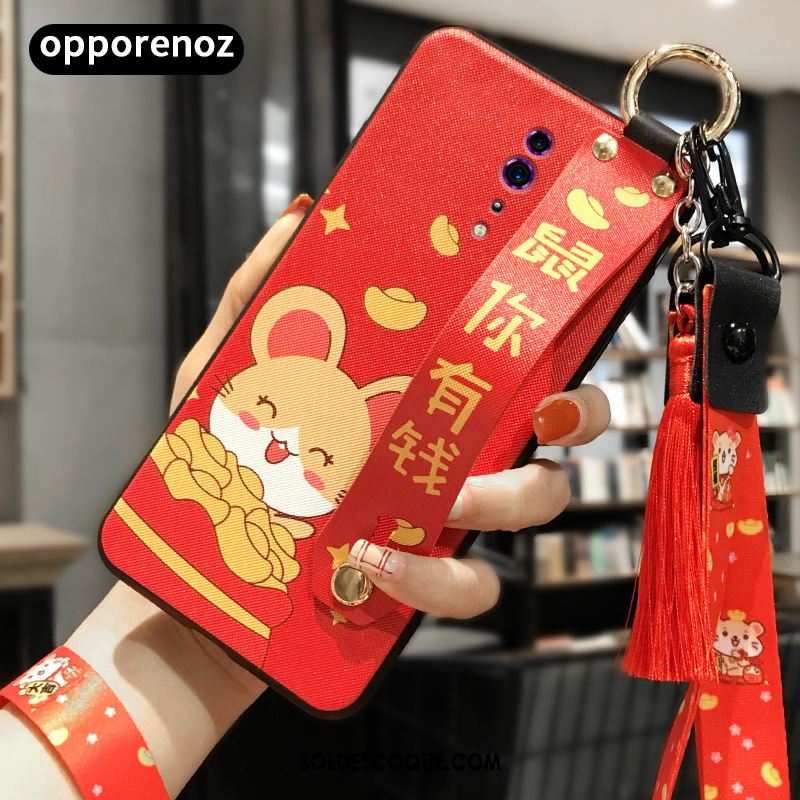 Coque Oppo Reno Z Nouveau Téléphone Portable Incassable Tempérer Rat Pas Cher