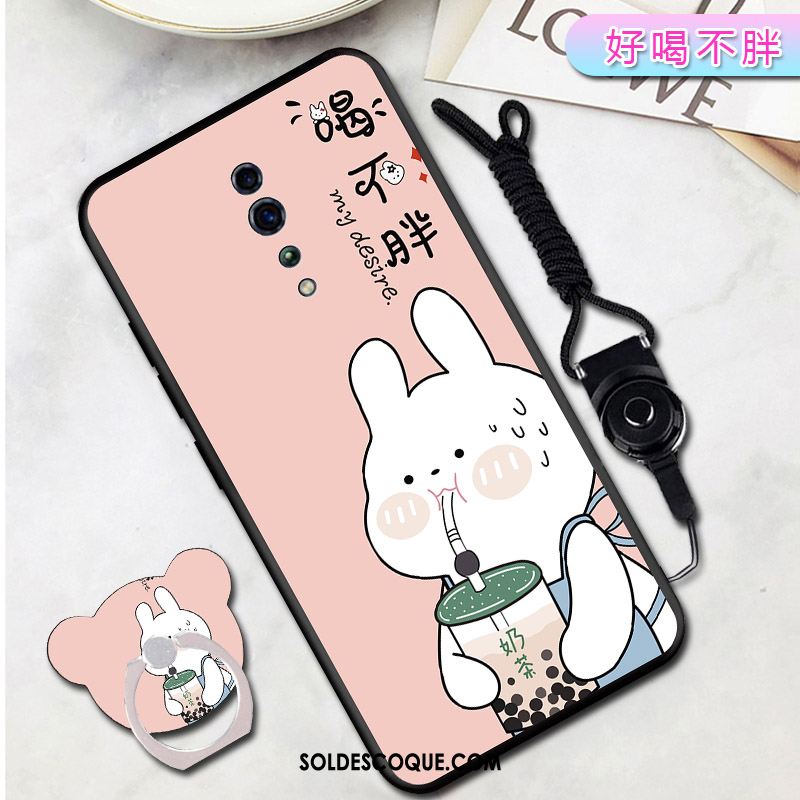 Coque Oppo Reno Z Ornements Suspendus Tempérer Support Protection Téléphone Portable Pas Cher