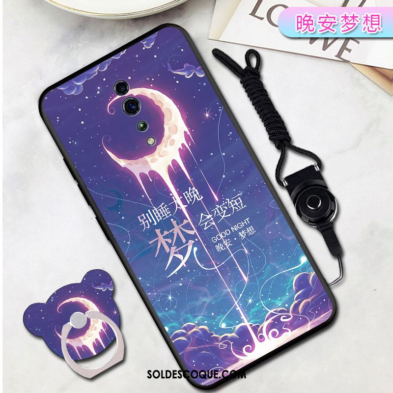 Coque Oppo Reno Z Ornements Suspendus Tempérer Support Protection Téléphone Portable Pas Cher