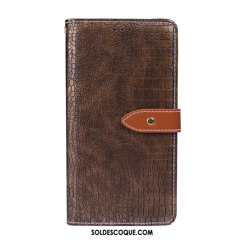 Coque Oppo Reno Z Protection Crocodile Modèle Support Étui Carte En Ligne