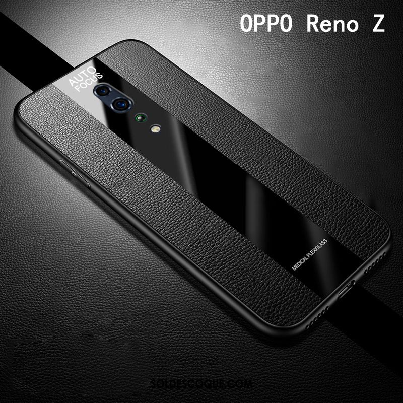 Coque Oppo Reno Z Téléphone Portable Tout Compris Tempérer Étui Rouge Soldes