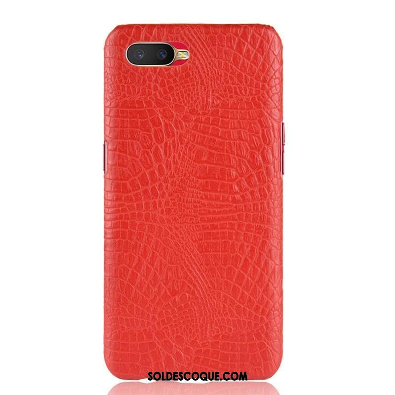 Coque Oppo Rx17 Neo Modèle Fleurie Cuir Téléphone Portable Incassable Crocodile Pas Cher