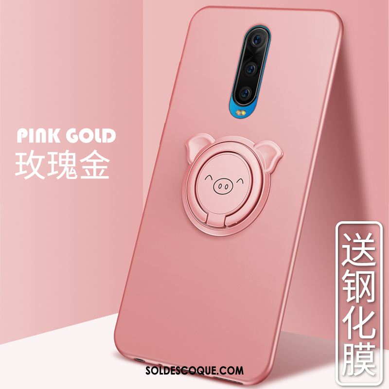 Coque Oppo Rx17 Pro Fluide Doux Tout Compris Téléphone Portable Rose Étui En Ligne