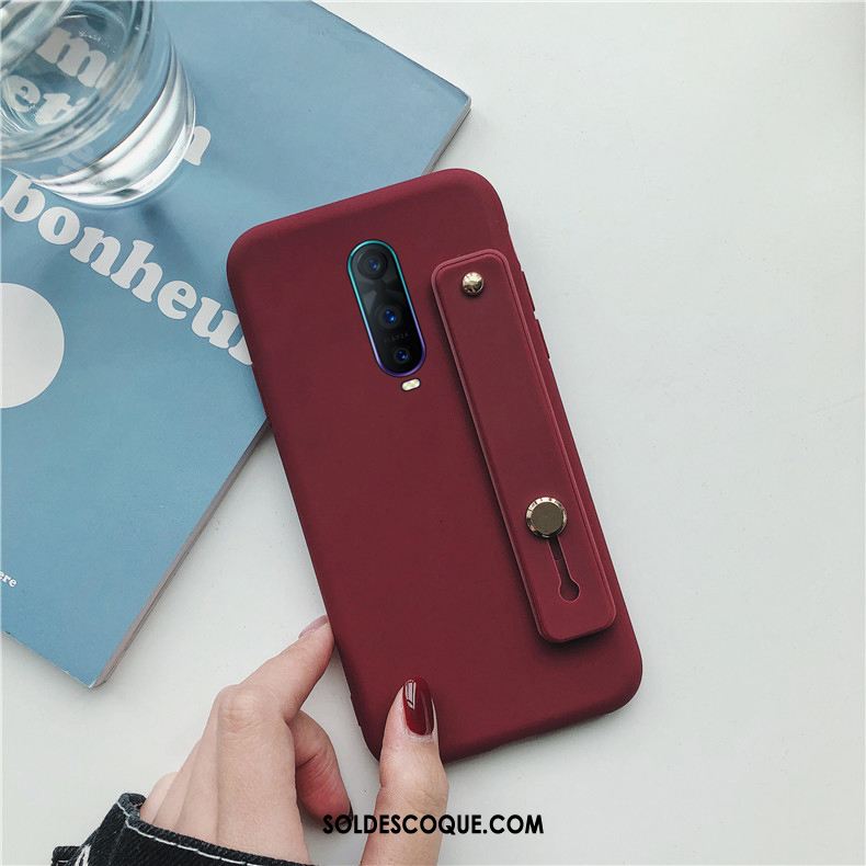 Coque Oppo Rx17 Pro Fluide Doux Tout Compris Étui Téléphone Portable Rose Soldes