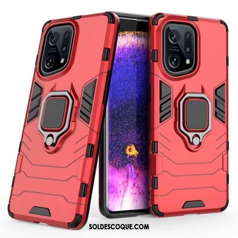 Coque Oppo find X5 Ring Résistante