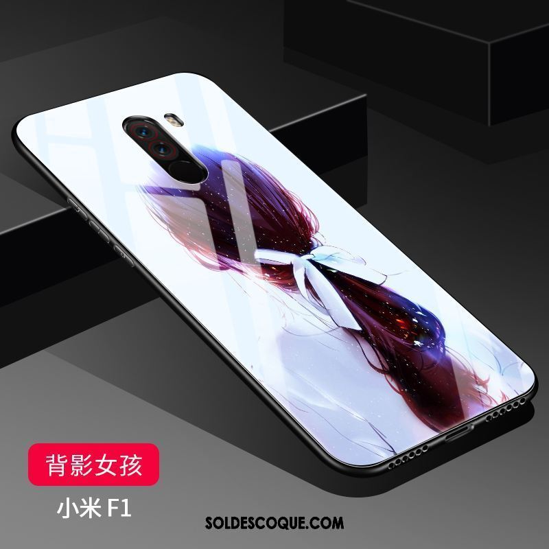 Coque Pocophone F1 Bleu Personnalité Incassable Nouveau Créatif En Ligne