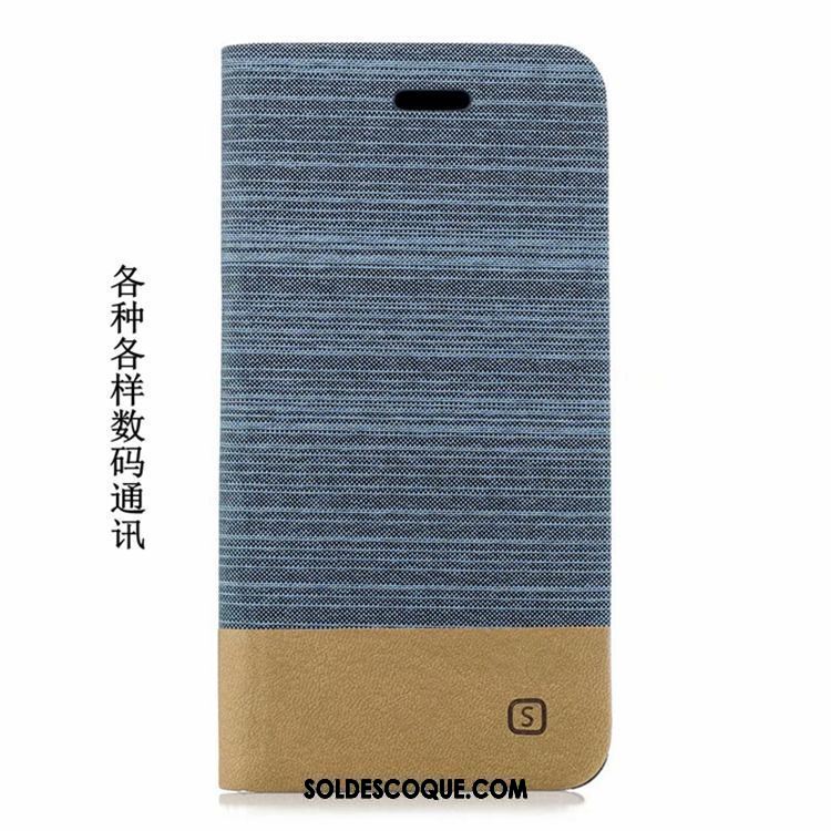 Coque Pocophone F1 Bleu Étui Étui En Cuir Petit Téléphone Portable En Ligne