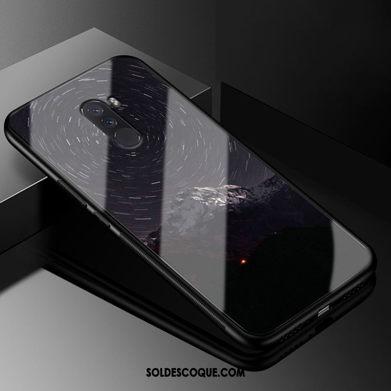 Coque Pocophone F1 Ciel Étoilé Mode Créatif Incassable Silicone Soldes