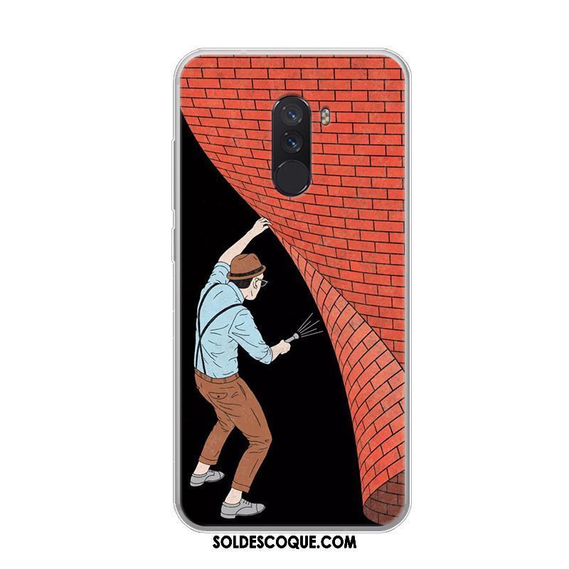 Coque Pocophone F1 Créatif Protection Personnalité Petit Incassable En Vente