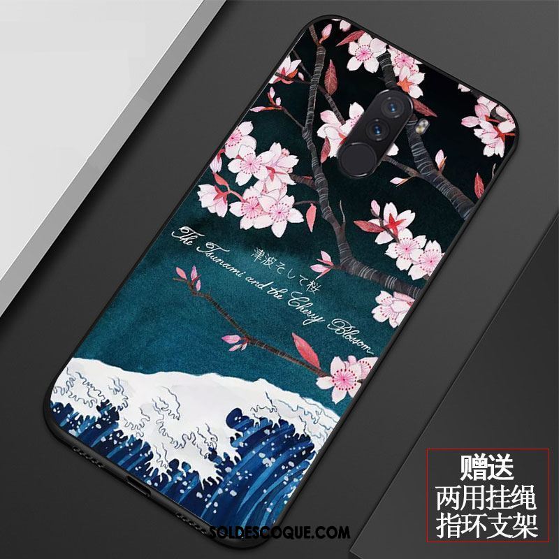 Coque Pocophone F1 Fluide Doux Art Téléphone Portable Tout Compris Simple En Vente