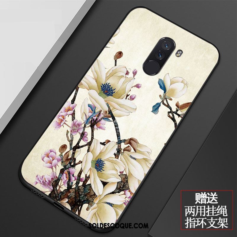 Coque Pocophone F1 Fluide Doux Art Téléphone Portable Tout Compris Simple En Vente