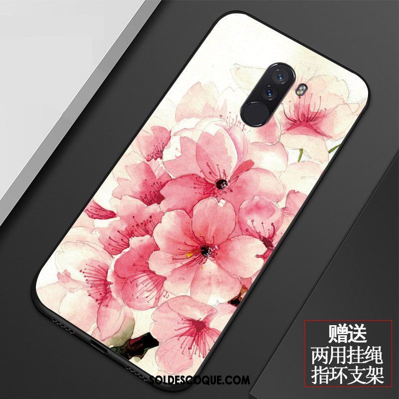 Coque Pocophone F1 Fluide Doux Art Téléphone Portable Tout Compris Simple En Vente