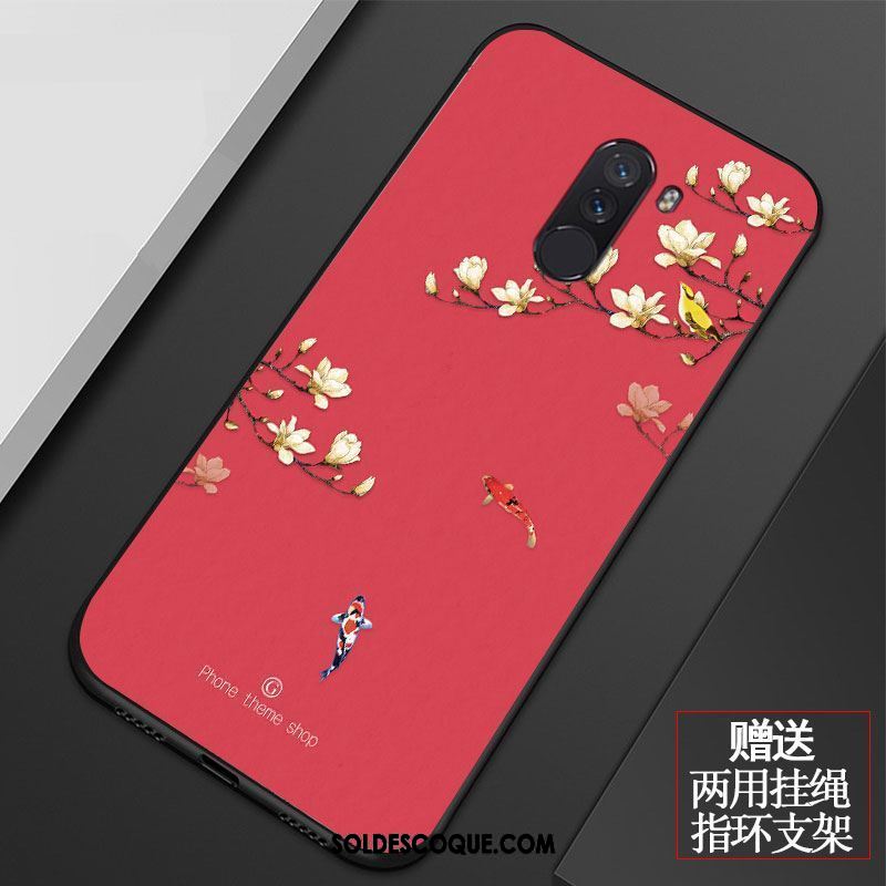 Coque Pocophone F1 Fluide Doux Art Téléphone Portable Tout Compris Simple En Vente