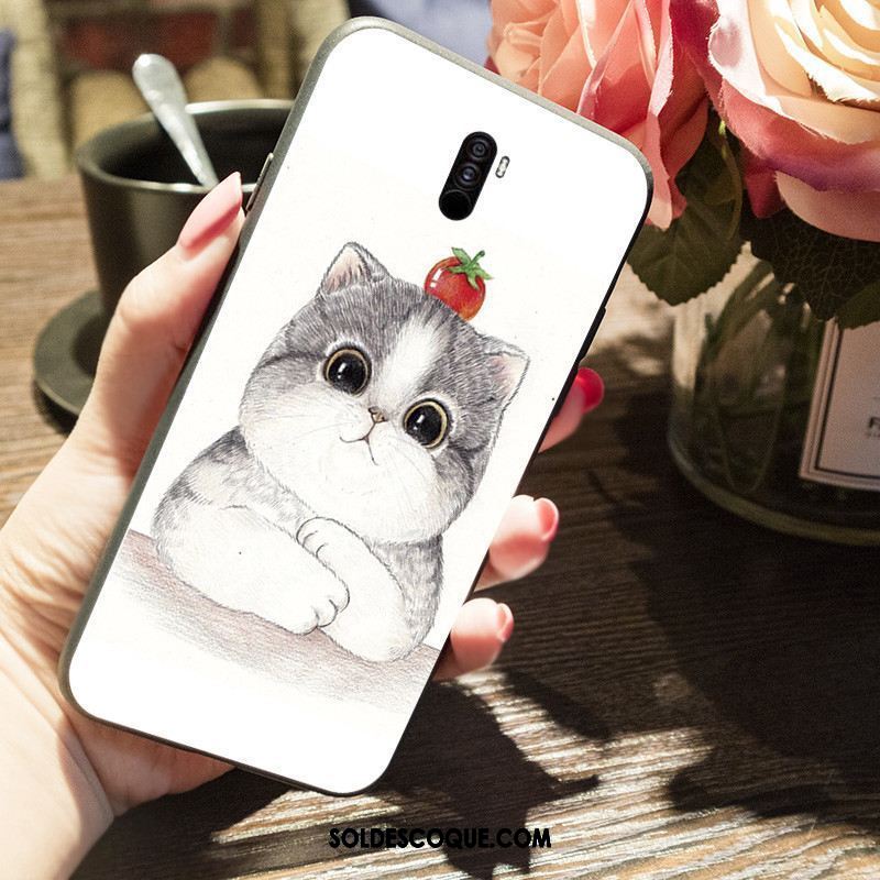 Coque Pocophone F1 Incassable Téléphone Portable Silicone Mignonne Fluide Doux En Vente