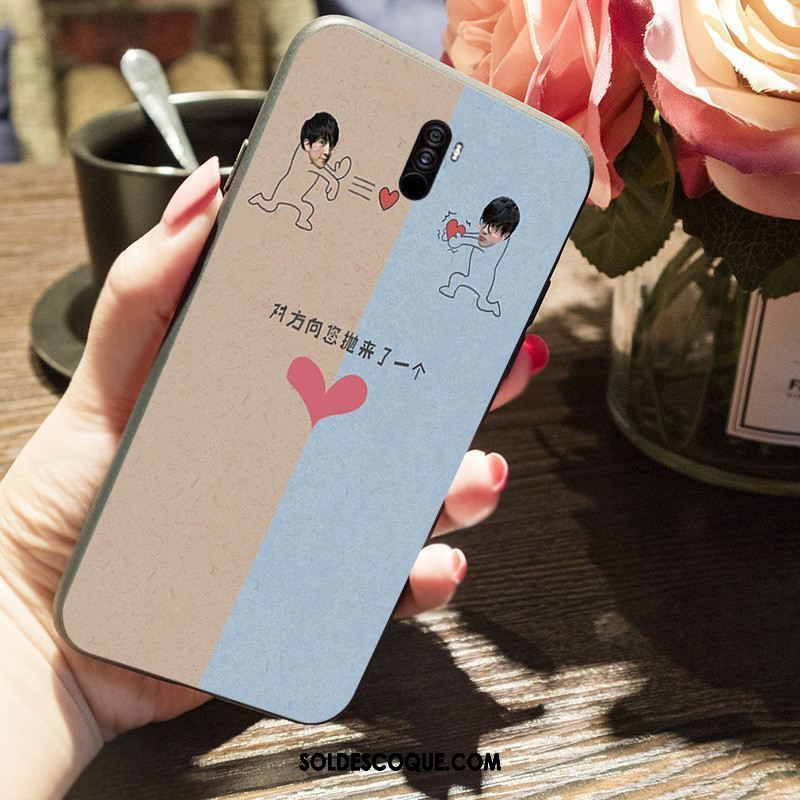 Coque Pocophone F1 Incassable Téléphone Portable Silicone Mignonne Fluide Doux En Vente