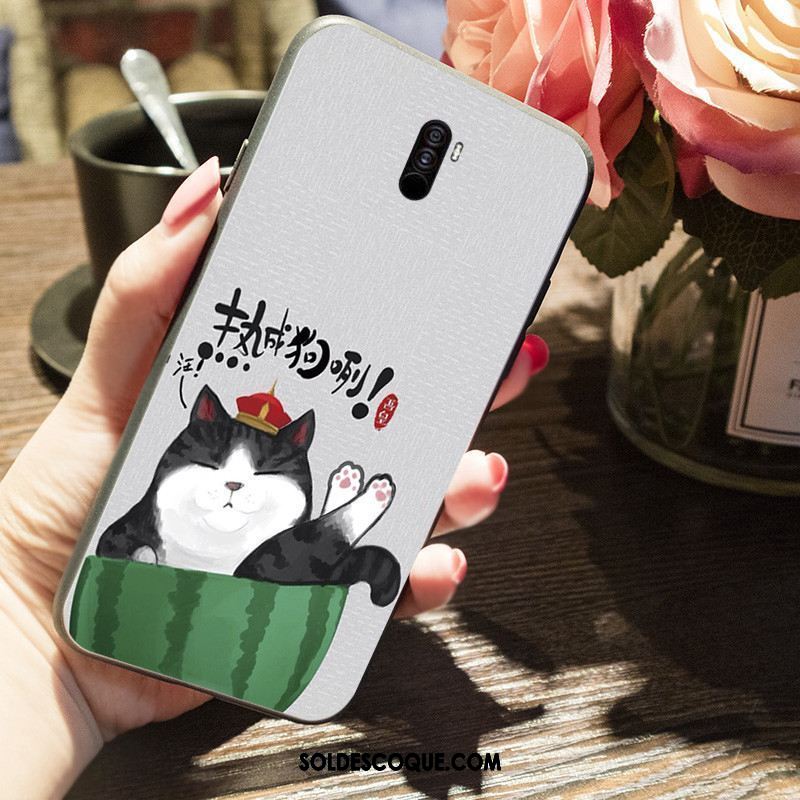 Coque Pocophone F1 Incassable Téléphone Portable Silicone Mignonne Fluide Doux En Vente