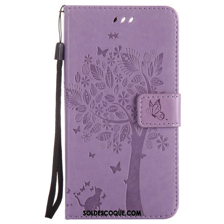 Coque Pocophone F1 Incassable Étui En Cuir Étoile Téléphone Portable Violet Housse En Ligne