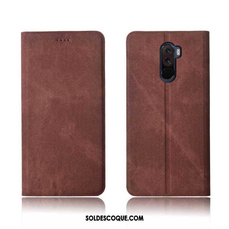 Coque Pocophone F1 Nouveau Petit Tout Compris Denim Fluide Doux En Vente