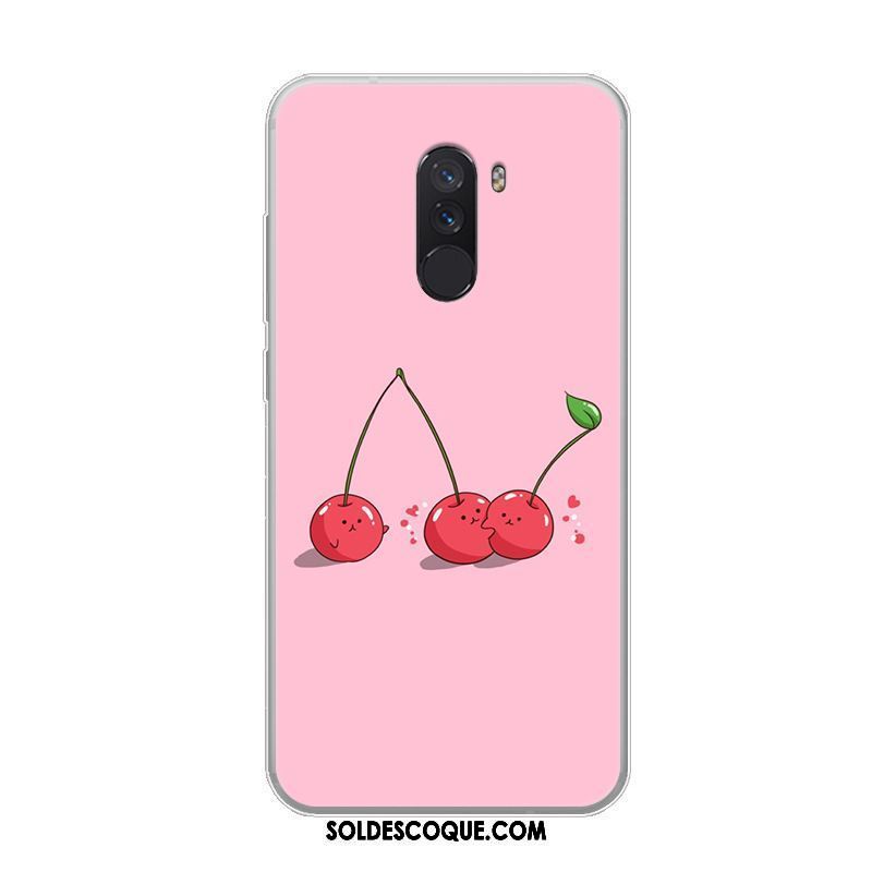 Coque Pocophone F1 Silicone Petit Protection Frais Dessin Animé En Ligne