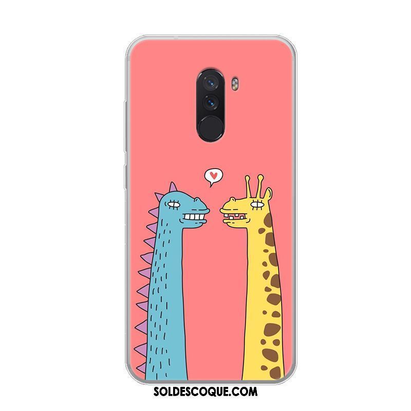 Coque Pocophone F1 Silicone Petit Protection Frais Dessin Animé En Ligne