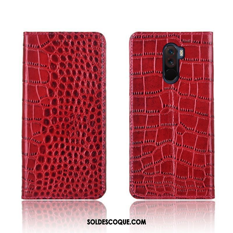 Coque Pocophone F1 Téléphone Portable Petit Étui En Cuir Nouveau Tout Compris En Ligne