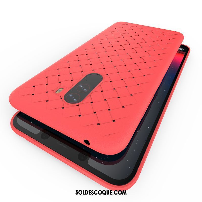 Coque Pocophone F1 Étui Créatif Personnalité Bleu Téléphone Portable Housse En Vente