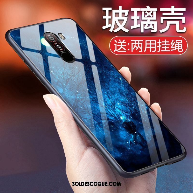 Coque Pocophone F1 Étui Personnalité Protection Petit Clair En Vente