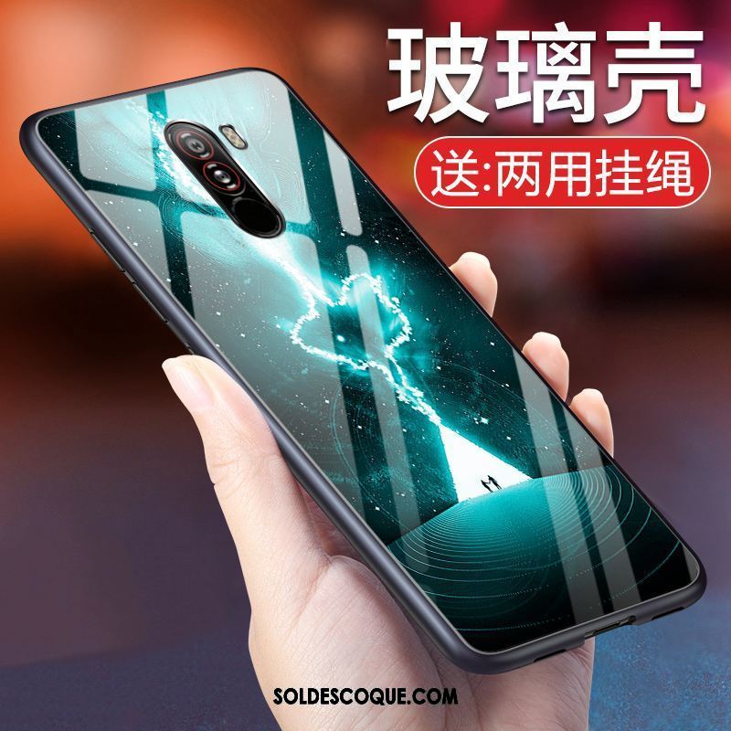 Coque Pocophone F1 Étui Personnalité Protection Petit Clair En Vente