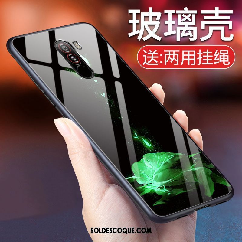 Coque Pocophone F1 Étui Personnalité Protection Petit Clair En Vente