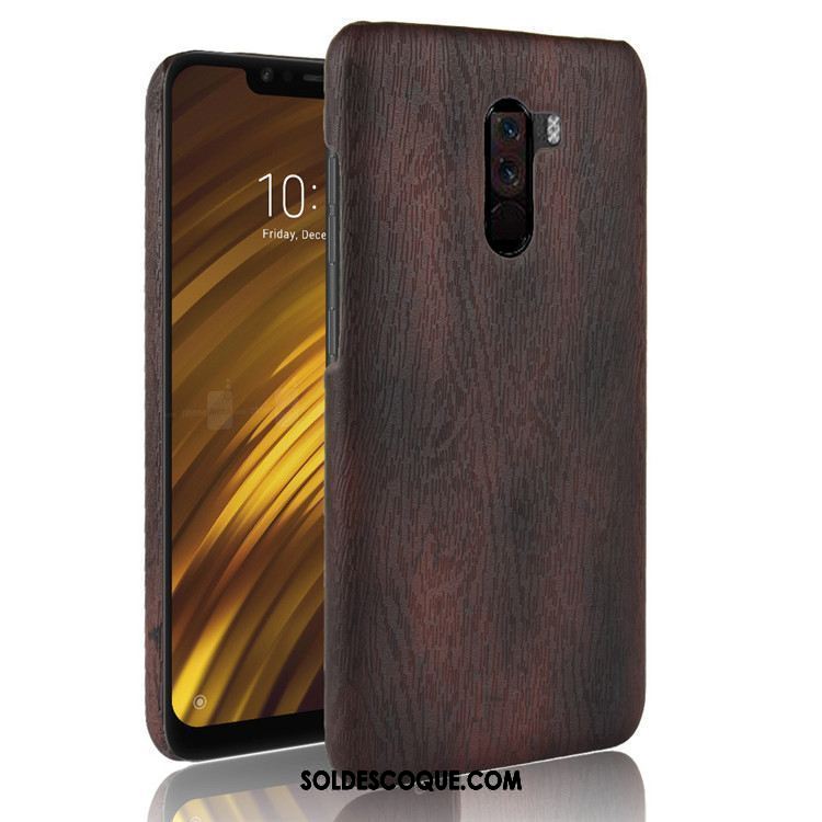 Coque Pocophone F1 Étui Téléphone Portable Protection Difficile Violet Soldes