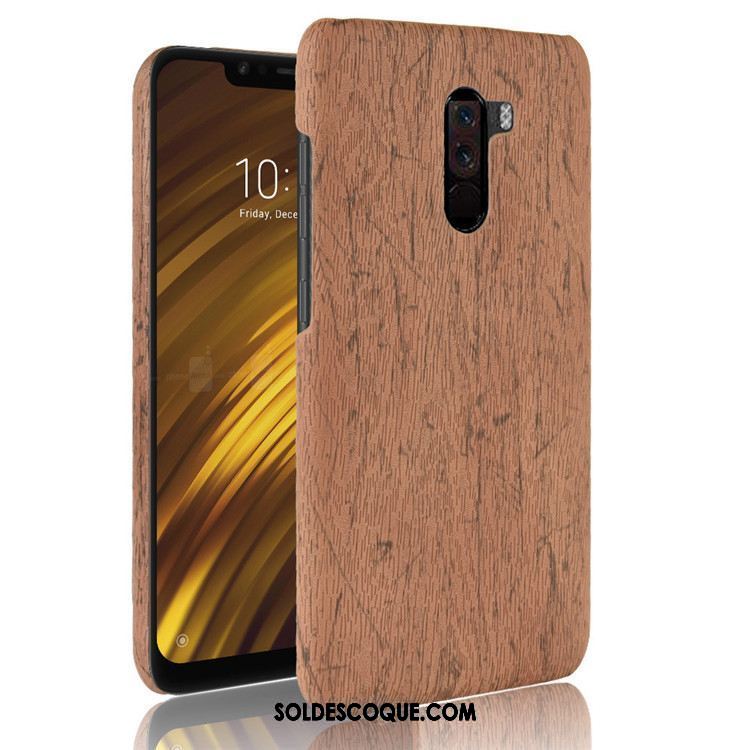 Coque Pocophone F1 Étui Téléphone Portable Protection Difficile Violet Soldes