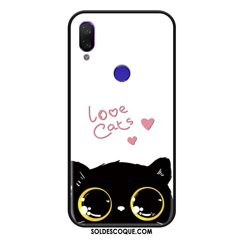 Coque Redmi 7 Fluide Doux Incassable Amoureux Rouge Tout Compris Pas Cher