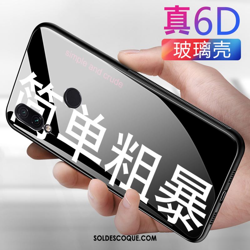 Coque Redmi 7 Marque De Tendance Verre Personnalité Tout Compris Téléphone Portable En Ligne