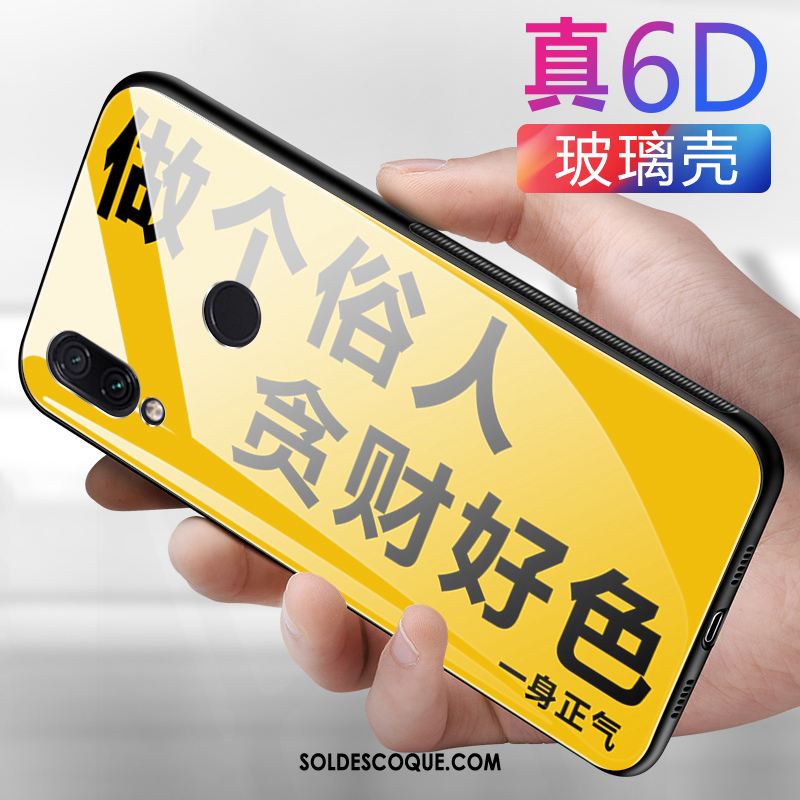 Coque Redmi 7 Marque De Tendance Verre Personnalité Tout Compris Téléphone Portable En Ligne