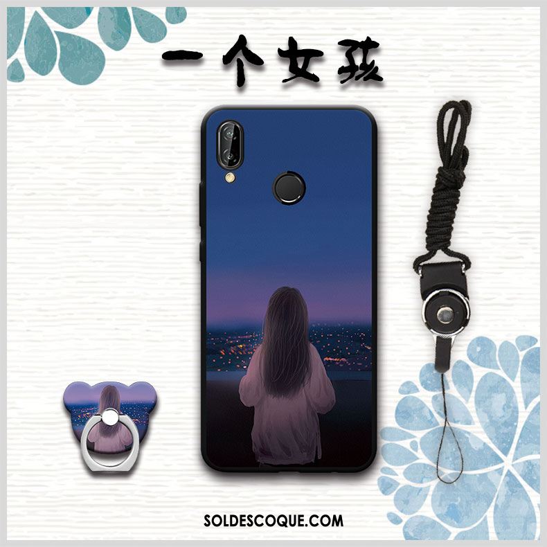 Coque Redmi 7 Petit Noir Étui Rouge Ornements Suspendus Soldes